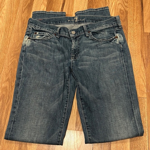 7 For All Mankind Roxanne Skinny Jean size 30 - Picture 1 of 6